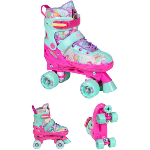 Роликовые коньки 880235 Playlife Lollipop Size 35-38