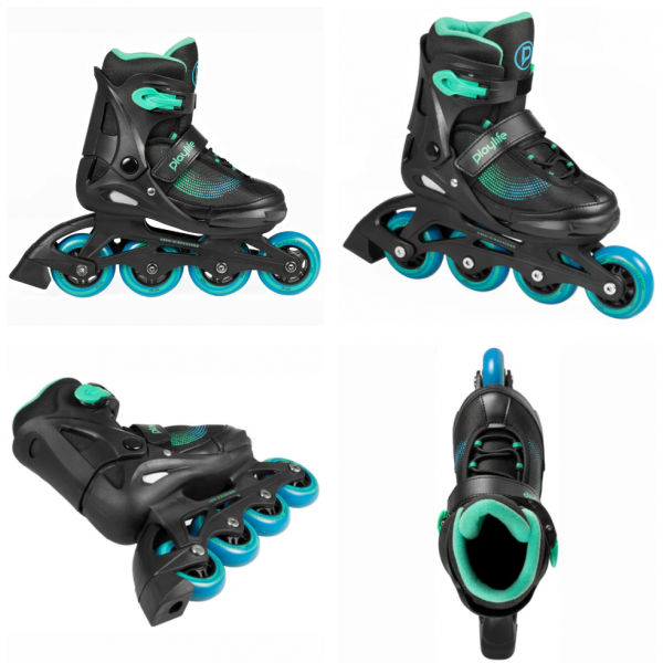 Роликовые коньки 880264 Playlife Joker Sky Skates Size 28-31
