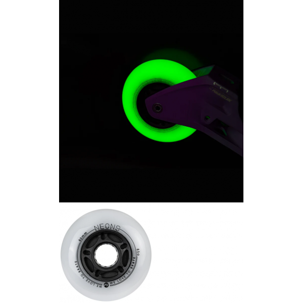 905421 Powerslide Колеса Neons 80 Green 905421 Powerslide Колеса Neons 80 Green