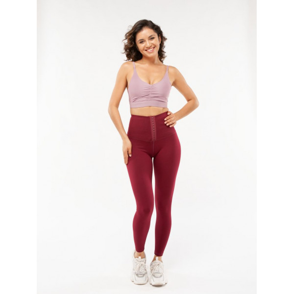 14-2303-7 Megalight 240 Лосины фитнес Woman burgundy L PRO FEET