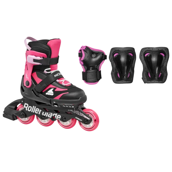 Role, Rollerblade, MICROBLADE COMBO, 33-36.5, 86B0751550NJ02, NERO/ROSA