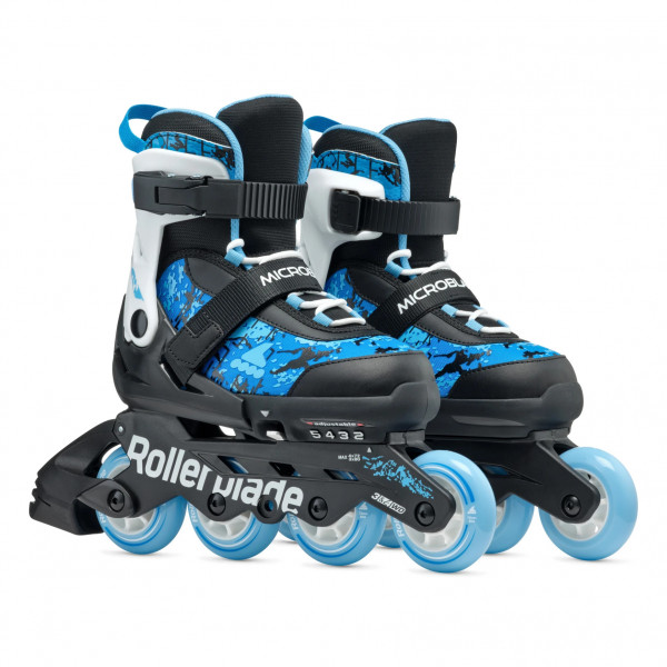 Role pentru copii Rollerblade MICROBLADE SL, 33-36.5, 86B0751540ND02, BLACK/SKY BLUE Role pentru copii Rollerblade MICROBLADE SL, 33-36.5, 86B0751540ND02, BLACK/SKY BLUE