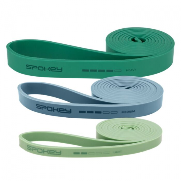 945959 Spokey Bandă elastică set POWER set 3 benzi