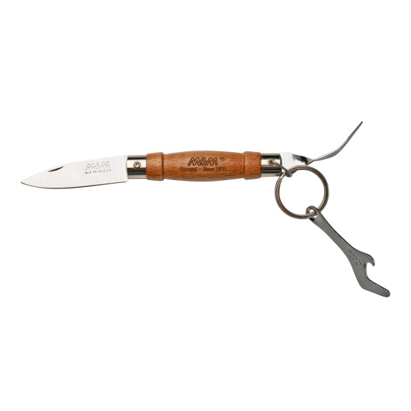 2024 MAM BIGGER POCKET KNIFE WITH FORK AND BOTTLE TOP REMOVER
