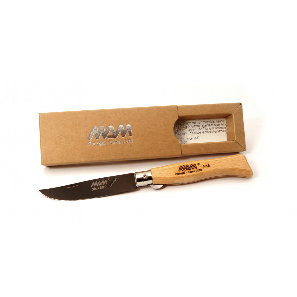 Нож 2085 MAM DOURO POCKET KNIFE WITH BLACK TITANIUM BLADE