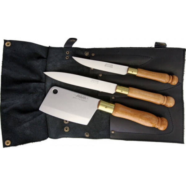 Комплект ножн 3008 MAM LEATHER CASE WITH 3 PIECES