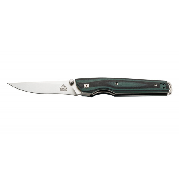 Нож 7301013 KnifeTEC Einhandmesser(grun-schwarze G10,liner lock) Puma Сталь AISI 420