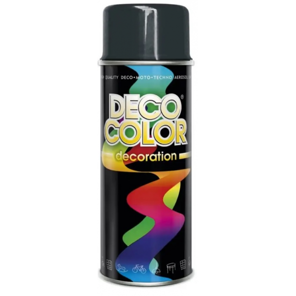 Спрей Deco Color краска Decoration RAL 7016 антрацит 400ml