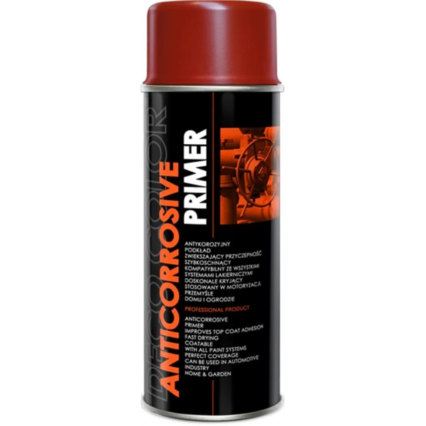 Спрей Deco Color грунтовка Anticorrosive primer красный 400ml Спрей Deco Color грунтовка Anticorrosive primer красный 400ml