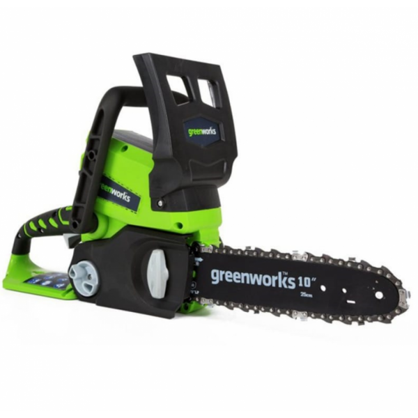 Цепная пила аккумуляторная G24CS25 без АКБ и ЗУ Greenworks Цепная пила аккумуляторная G24CS25 без АКБ и ЗУ Greenworks
