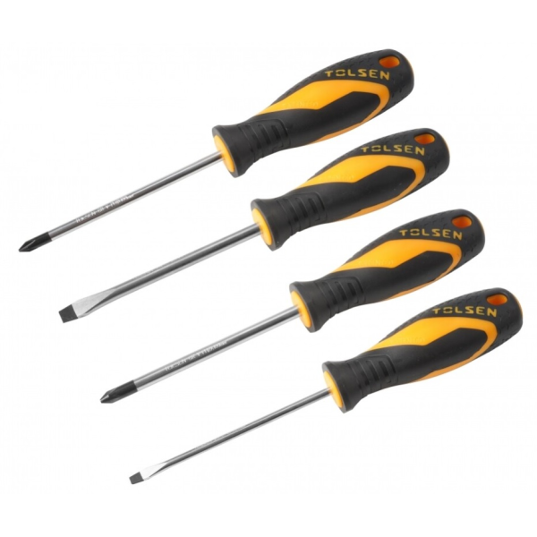 Set 4 surubelnite SL/PH GriPro Tolsen Set 4 surubelnite SL/PH GriPro Tolsen