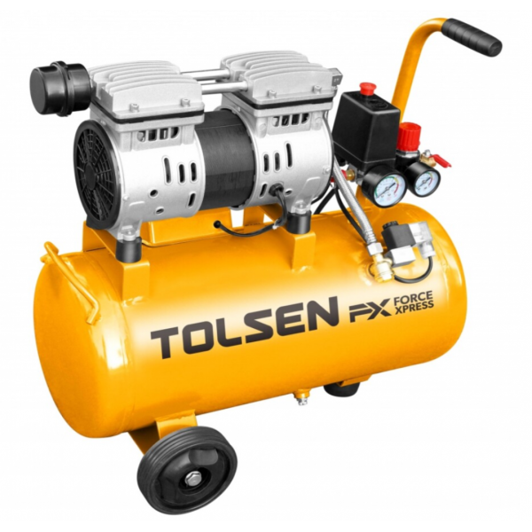 Компрессор воздушный безмасляный 800W 24L Tolsen