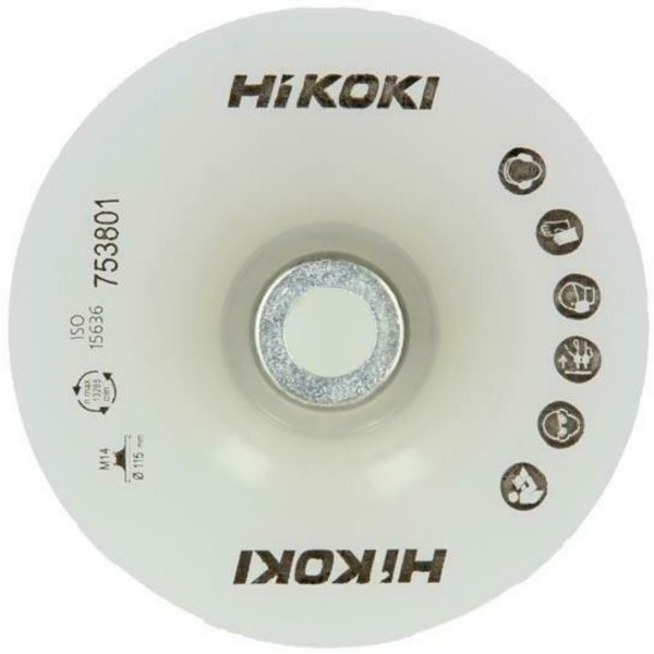 Suport pentru discuri de slefuit 125/M14 MEDIUM Hikoki