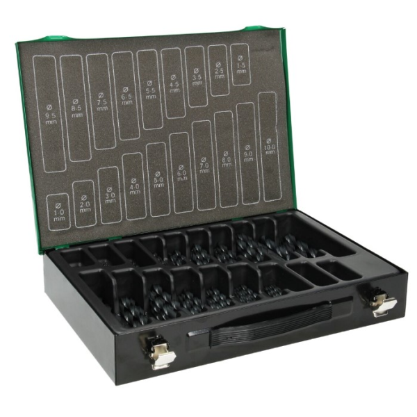 Set 170 burghii pentru metal HSS-R 1-10mm Hitachi-Hikoki Set 170 burghii pentru metal HSS-R 1-10mm Hitachi-Hikoki