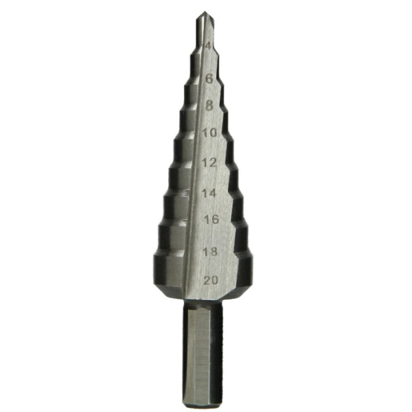 Burghiu pe metal in trepte HSS-G 4-12mm Hikoki