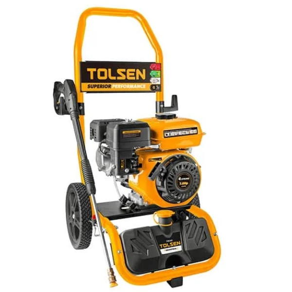 Masina de spalat cu presiunea 200bar motor benzin Industrial Tolsen