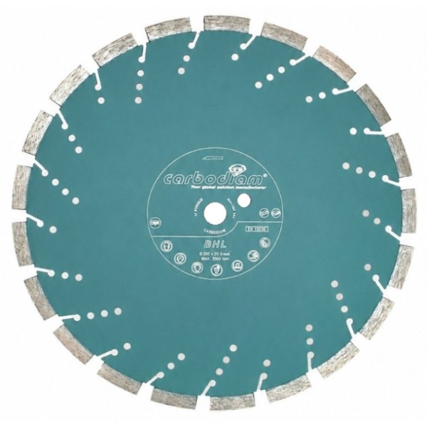 Disc diamantat MIX asfalt / beton BHL 350x20mm Carbodiam Disc diamantat MIX asfalt / beton BHL 350x20mm Carbodiam