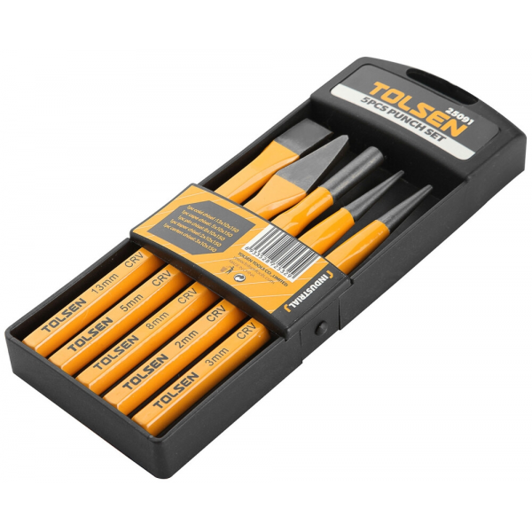 Set 5 punctatoare Industrial 25091 Tolsen Set 5 punctatoare Industrial 25091 Tolsen