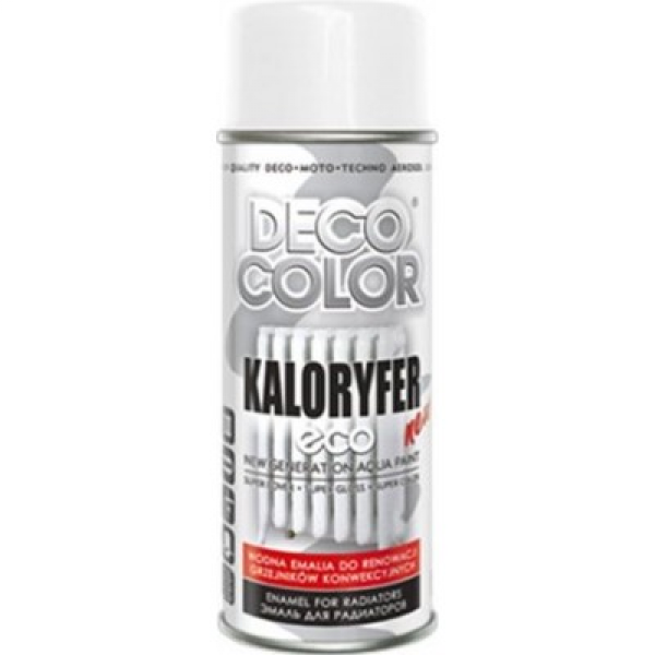 Спрей Deco Color краска Eco Radiator RAL 9016 белый 400ml