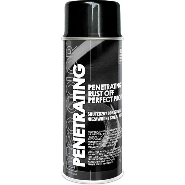 Спрей Deco Color смазка Penetrating Oil MoS2 400ml (WD40) DecoColor