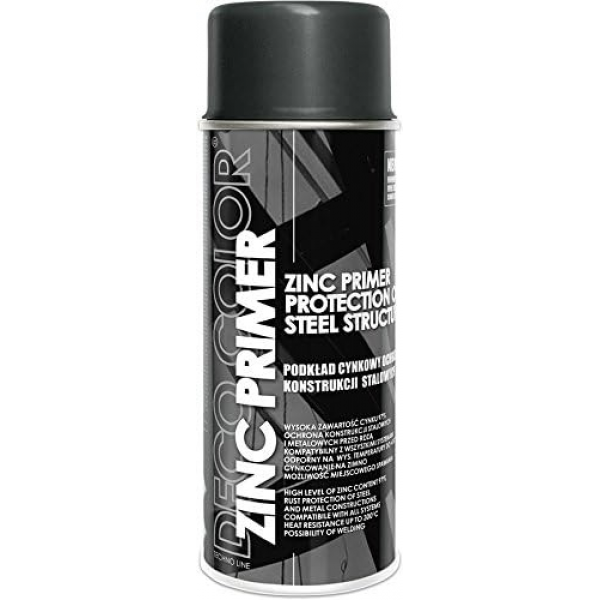 Spray Deco Color vopsea Zinc Primer (97% of zinc) 400ml
