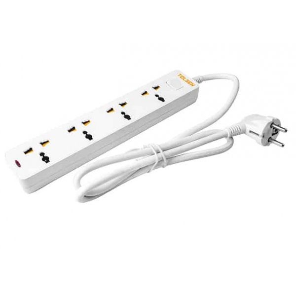Prelungitor electric 4P 250V 3m Tolsen Prelungitor electric 4P 250V 3m Tolsen