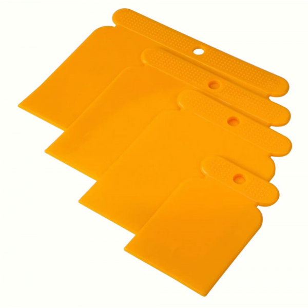 Set 4 spacluri 50/80/100/120mm din plastic Tolsen Set 4 spacluri 50/80/100/120mm din plastic Tolsen