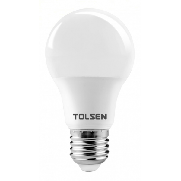 Лампочка led E27 9W 6500K Tolsen