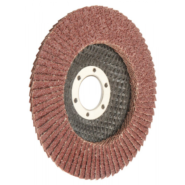 Disc lamelar de slefuit 125mm # 40 oxid aluminiu Tolsen