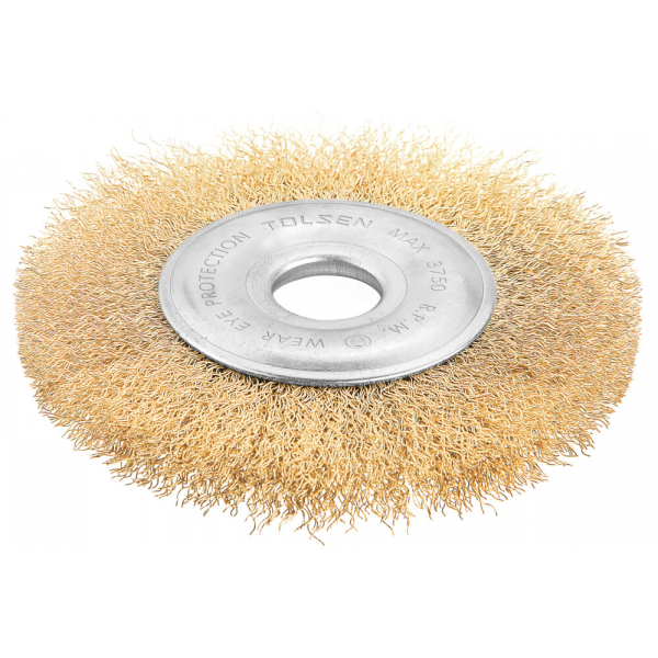 Perie plata din sirma 125mm Industrial Tolsen Perie plata din sirma 125mm Industrial Tolsen