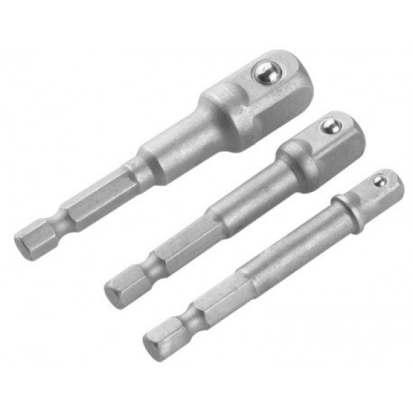 Set 3 adaptore pentru masina de insurubat 1/4-3/8-1/2 TOLSEN Set 3 adaptore pentru masina de insurubat 1/4-3/8-1/2 TOLSEN