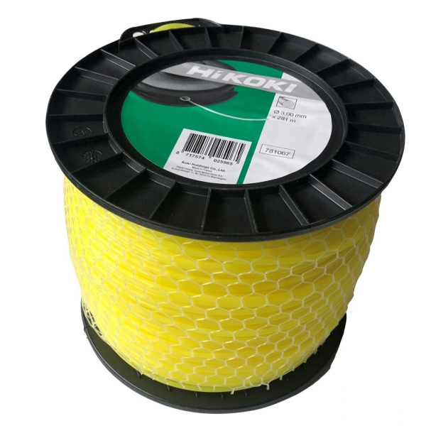Fir pentru trimmer d 3,0mm 279m rotund Hikoki Fir pentru trimmer d 3,0mm 279m rotund Hikoki