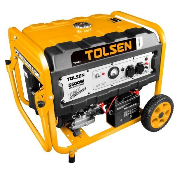 Generator pe benzina 79992 Tolsen 5,5 kW
