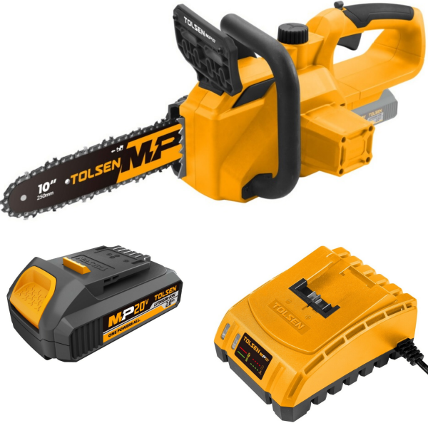 Пила цепная MP20V 250мм 1x2Ah Tolsen Пила цепная MP20V 250мм 1x2Ah Tolsen