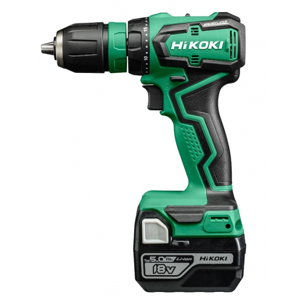 Masina de insurubat DS18DD Quick 18V 5Ah + 4 adaptoare Hikoki