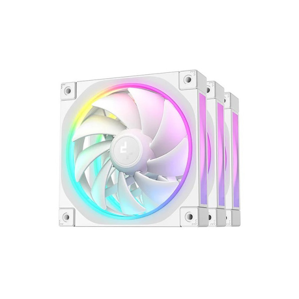 Ventilator pentru carcasa DEEPCOOL FL12 SE 3-IN-1/ 3x120mm ARGB PWM fan/ White Ventilator pentru carcasa DEEPCOOL FL12 SE 3-IN-1/ 3x120mm ARGB PWM fan/ White