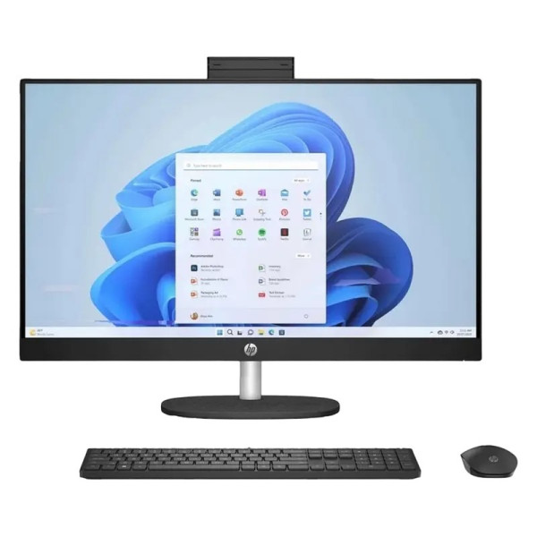 All-in-One PC 27.0” HP 27-cr2106ci/ Intel Core Ultra 5 225U/ 16GB/ 512GB SSD/ Jet Black All-in-One PC 27.0” HP 27-cr2106ci/ Intel Core Ultra 5 225U/ 16GB/ 512GB SSD/ Jet Black