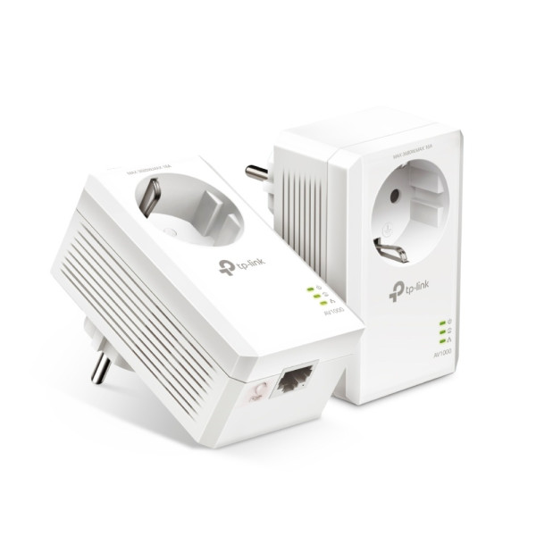 Адаптеры Powerline TP-LINK TL-PA7017P Kit / 1000Mbps / 1 Gigabit LAN Port Адаптеры Powerline TP-LINK TL-PA7017P Kit / 1000Mbps / 1 Gigabit LAN Port