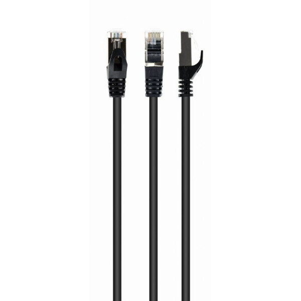 S/FTP Cat. 6A Low Smoke Zero Halogen (LSZH) jacketpatch cord, 5m, Black S/FTP Cat. 6A Low Smoke Zero Halogen (LSZH) jacketpatch cord, 5m, Black