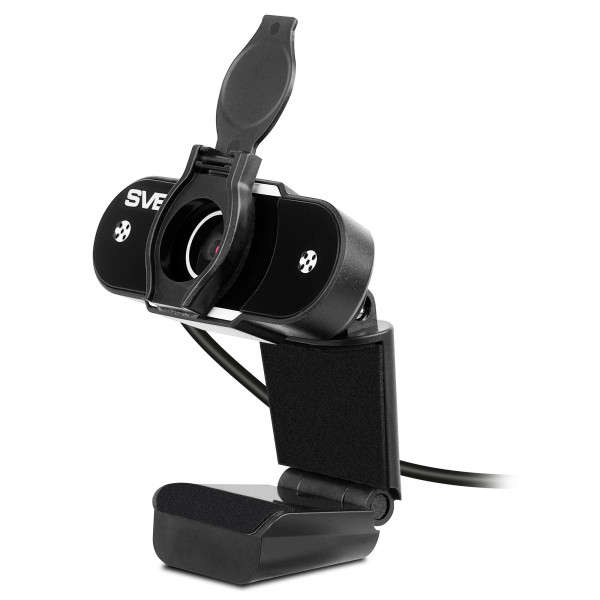 Camera SVEN IC-915 HD, Microphone, 720p/30fps HD pixel CMOS sensor, USB2.0, 3.5mm jack, Protective lens shield, Black Camera SVEN IC-915 HD, Microphone, 720p/30fps HD pixel CMOS sensor, USB2.0, 3.5mm jack, Protective lens shield, Black