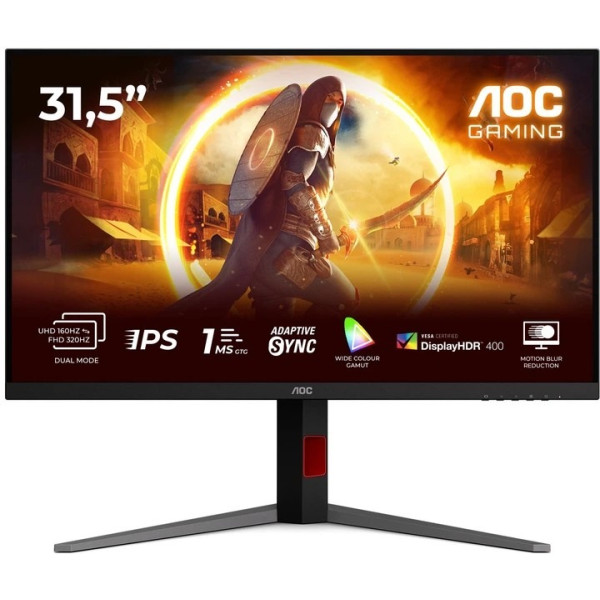 31.5” Игровой Монитор AOC U32G4U / 4K/ 0.5ms/ 320Hz/ Black 31.5” Игровой Монитор AOC U32G4U / 4K/ 0.5ms/ 320Hz/ Black