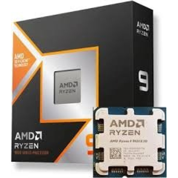 Процессор AMD Ryzen 9 9950X3D / AM5 / 16C/32T / Retail (without Cooler) Процессор AMD Ryzen 9 9950X3D / AM5 / 16C/32T / Retail (without Cooler)