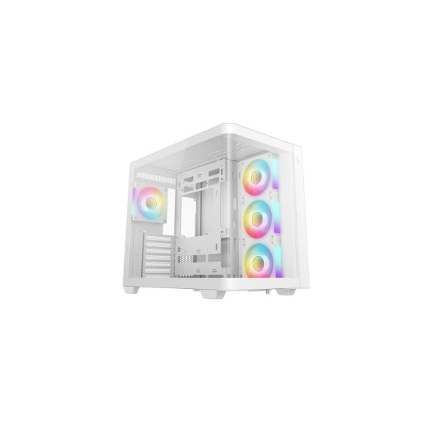 Корпус DEEPCOOL CG530U 4F WH / w/oPSU / Side panel / 4x A-RGB 120mm / ATX Корпус DEEPCOOL CG530U 4F WH / w/oPSU / Side panel / 4x A-RGB 120mm / ATX