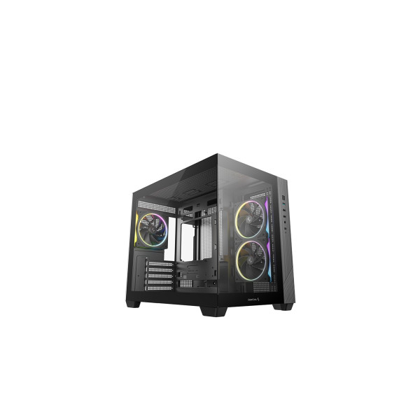 Корпус DEEPCOOL CG330 3F/ w/oPSU / Side panel / 3x A-RGB 120mm, 1x140mm / ATX Корпус DEEPCOOL CG330 3F/ w/oPSU / Side panel / 3x A-RGB 120mm, 1x140mm / ATX