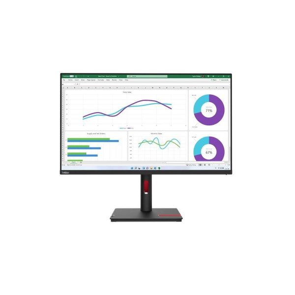 31.5” Monitor Lenovo ThinkVision T32h-30 / QHD/ 5ms 31.5” Monitor Lenovo ThinkVision T32h-30 / QHD/ 5ms