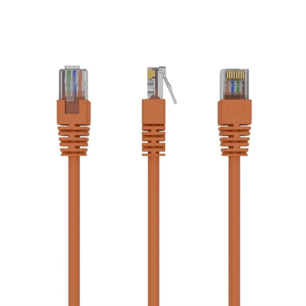 UTP Cat.5e Patch cord, 0.25m, Orange UTP Cat.5e Patch cord, 0.25m, Orange