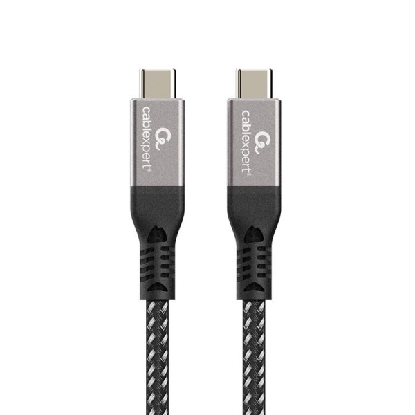 Gembird Premium USB4 Type-C charging and data cable, 40 Gbps, 240 W, 1.5 m Gembird Premium USB4 Type-C charging and data cable, 40 Gbps, 240 W, 1.5 m