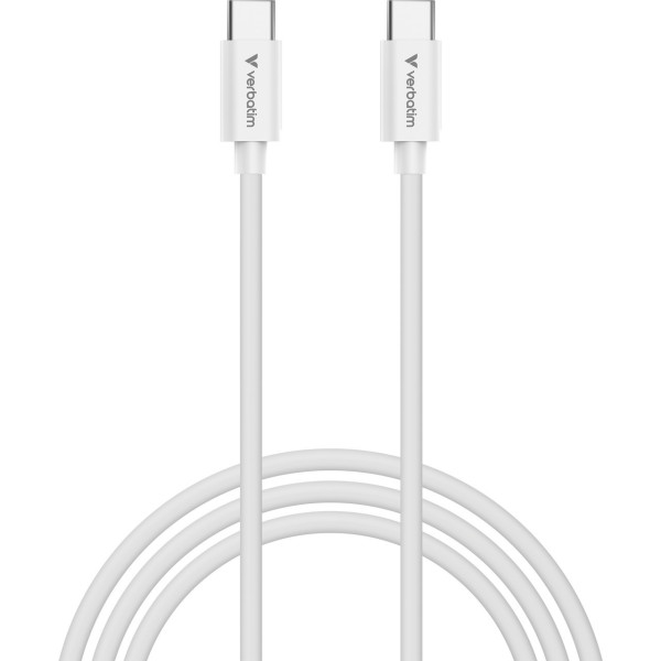 Cablu USB-C to USB-C Verbatim Essentials Sync & Charge 100W / 3 m Cablu USB-C to USB-C Verbatim Essentials Sync & Charge 100W / 3 m