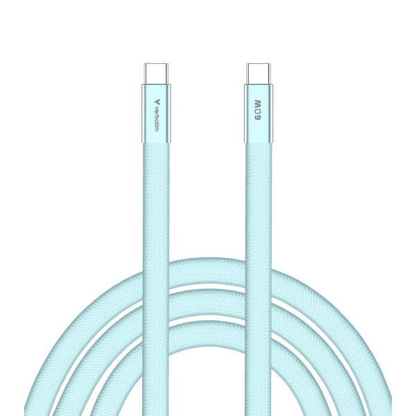 Cablu USB-C to USB-C Verbatim Sync & Charge SoftTouch 60W / 1.2 m Cablu USB-C to USB-C Verbatim Sync & Charge SoftTouch 60W / 1.2 m