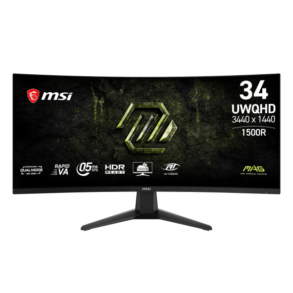 34.0” Игровой монитор MSI MAG 346CQDF E20/ Curved/ UWQHD/ 1ms/ 21:9/ 400Hz 34.0” Игровой монитор MSI MAG 346CQDF E20/ Curved/ UWQHD/ 1ms/ 21:9/ 400Hz